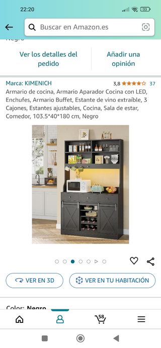 Mueble cocina alacena 