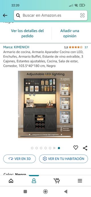 Mueble cocina alacena 