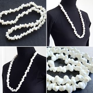 Collar de Caracolas de Porcelana 