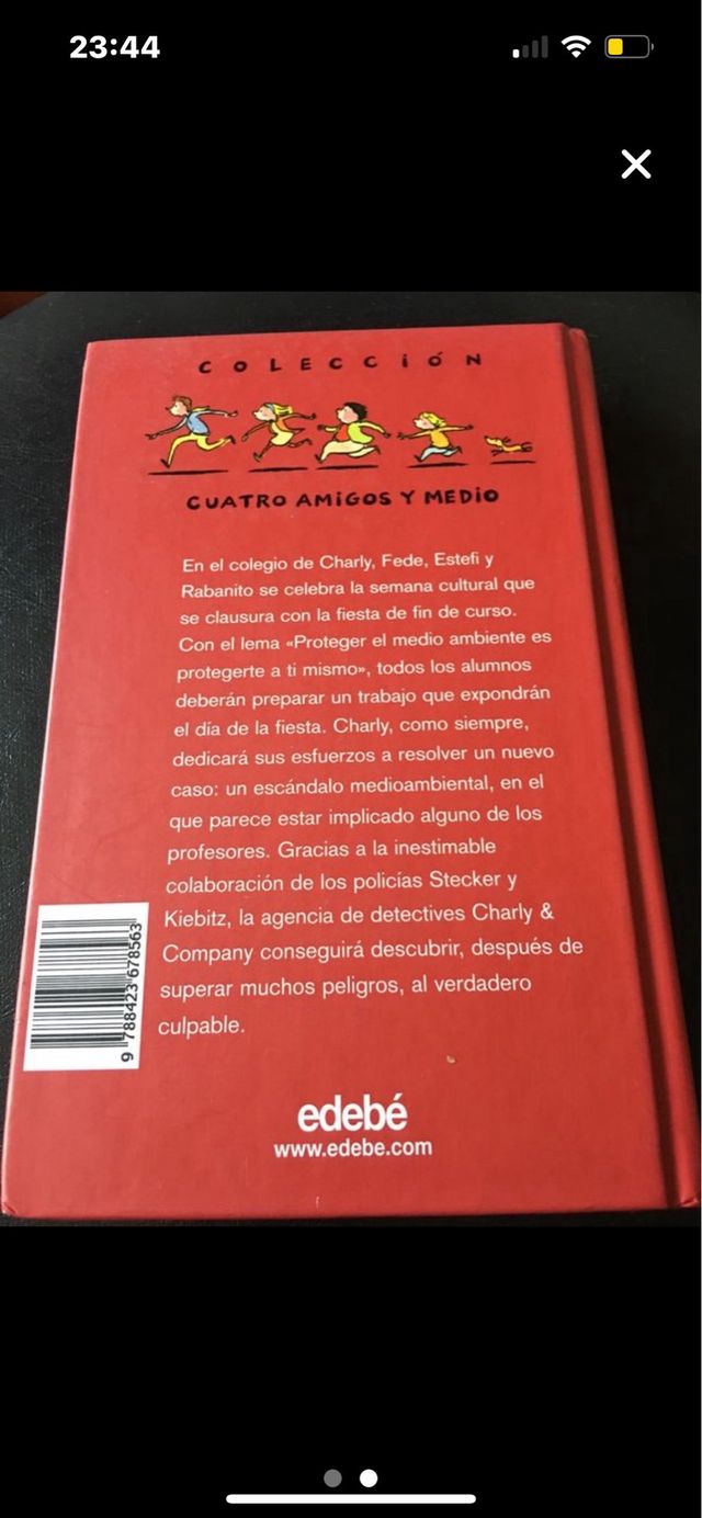 LOTE DE 2 LIBROS DE 4 AMIGOS Y MEDIO EN...