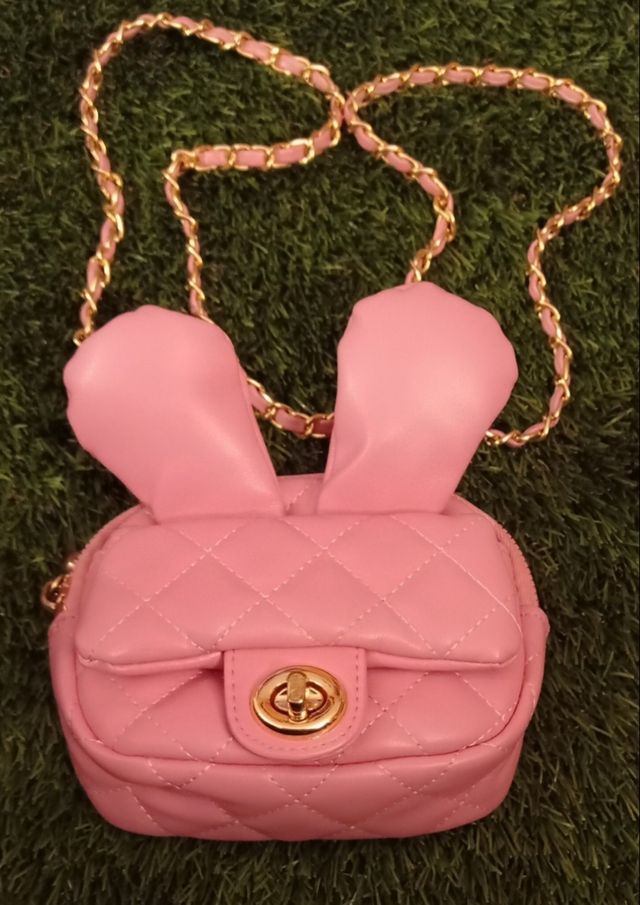 Bolso Rosa Pequeño Chica 15x10x4cm