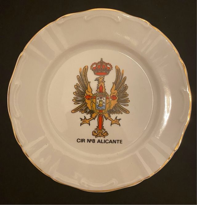 Plato decorativo cerámica vintage