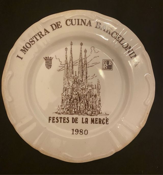 Platos decorativos cerámica vintage