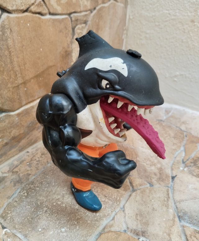 Street Sharks Moby Lick Orca 1995 Mattel juguete