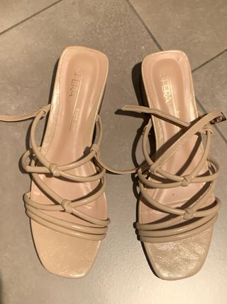 Sandalias beige n39