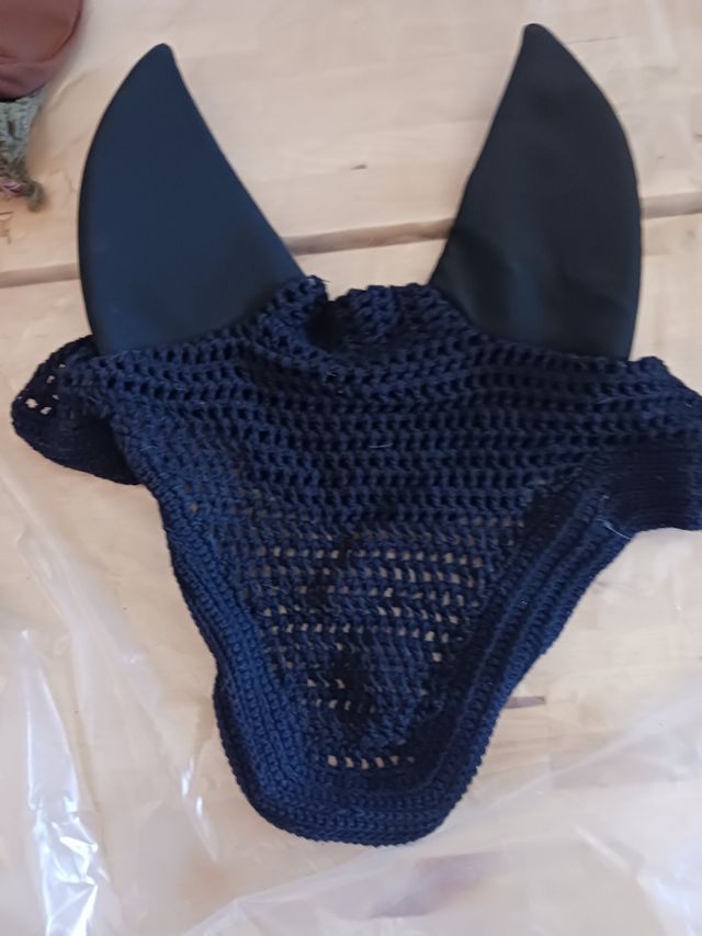 Lote de 3 orejeras caballo