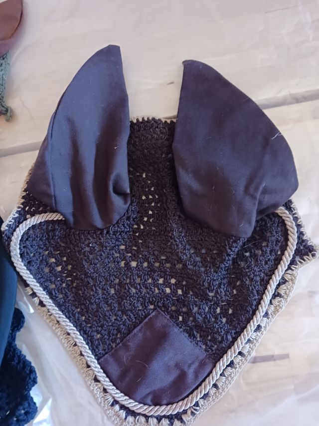 Lote de 3 orejeras caballo