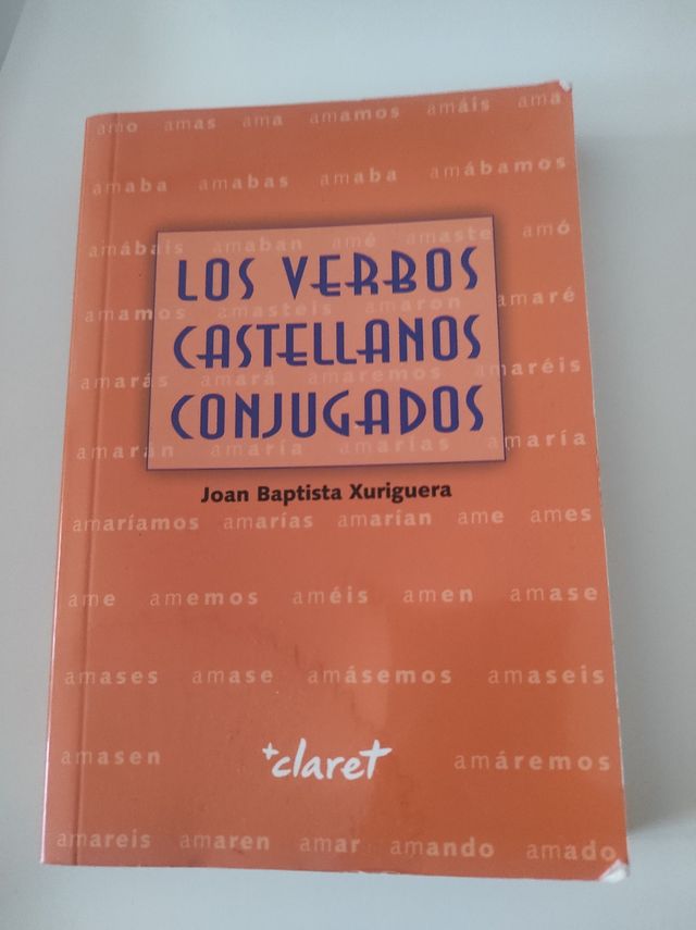 Los verbos castellanos conjugados.
