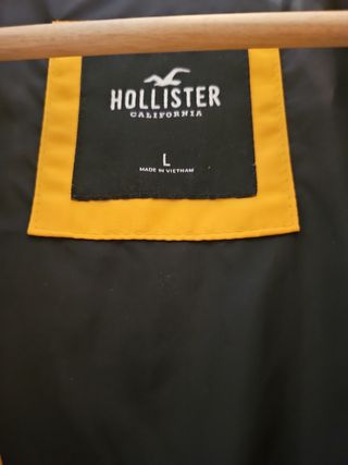 Chaqueta hollister impermeable
