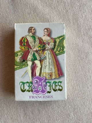 Baraja fournier trajes franceses