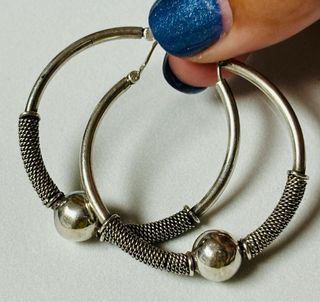 Pendientes Criollas de Omán en plata de ley 925