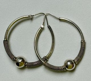 Pendientes Criollas de Omán en plata de ley 925