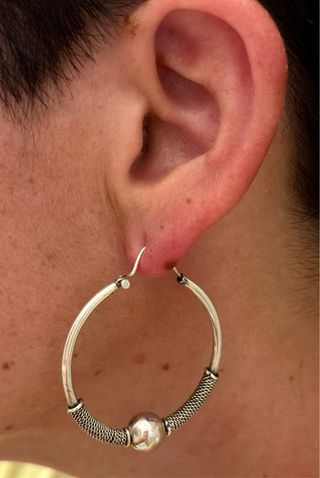 Pendientes Criollas de Omán en plata de ley 925