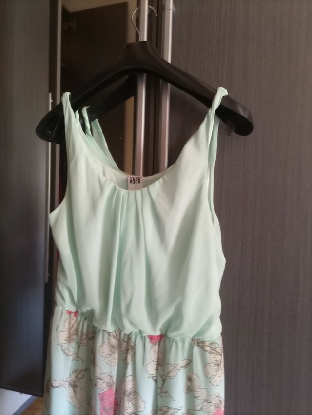 Vestido corto estampado