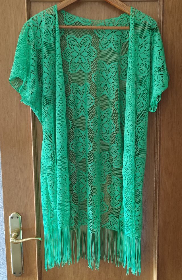 Guardapolvo color verde