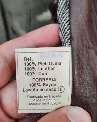 Chaqueta Piel 100% Ovina, marca Munper