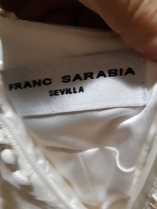Vestido novia Franc Sarabia