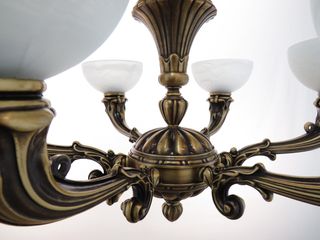 Lampara Bronce estilo