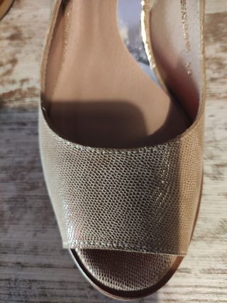 Sandalias cuña