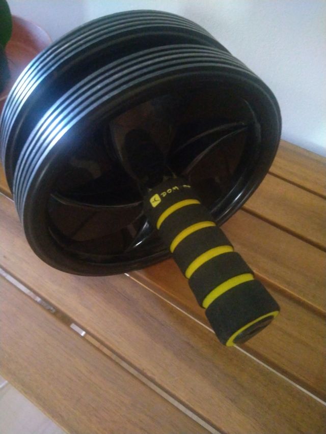 Rueda doble de abdominales.