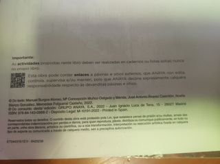 Libros de texto 1 eso