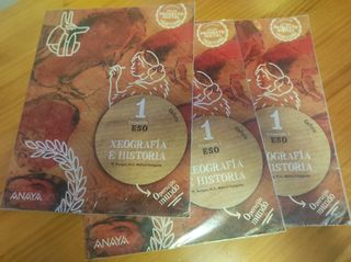Libros de texto 1 eso