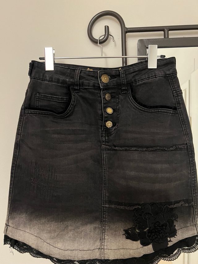 Falda tejana Desigual mujer t 36