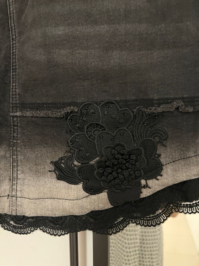 Falda tejana Desigual mujer t 36