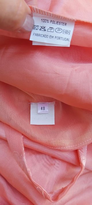 Abito elegante lungo pesca