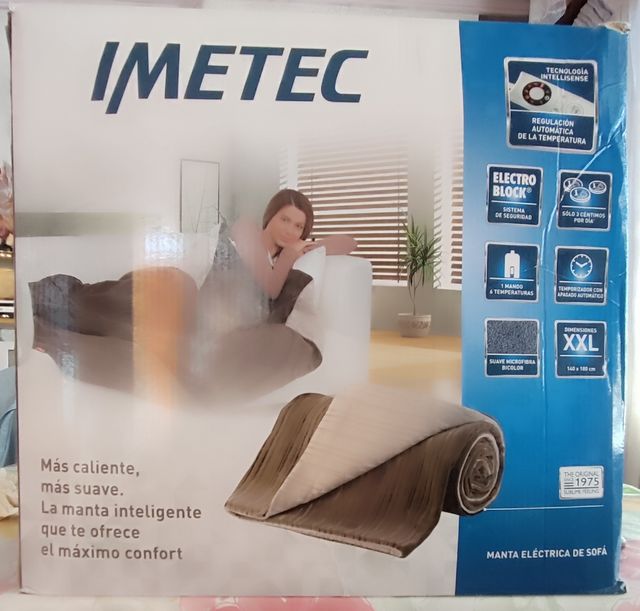 Manta eléctrica anti reumática.