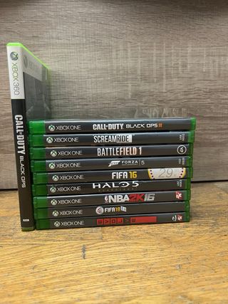 Pack juegos Xbox one