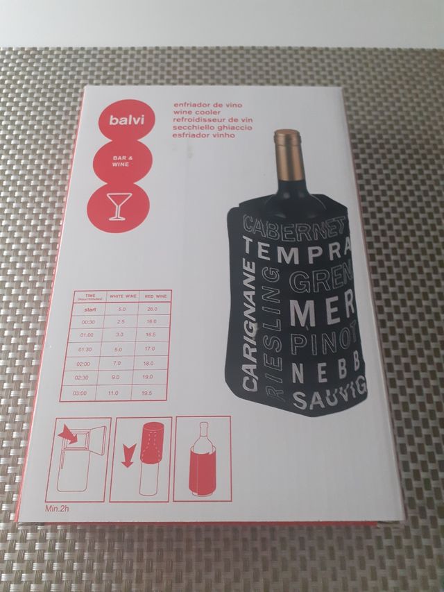 Enfriador de vino nuevo