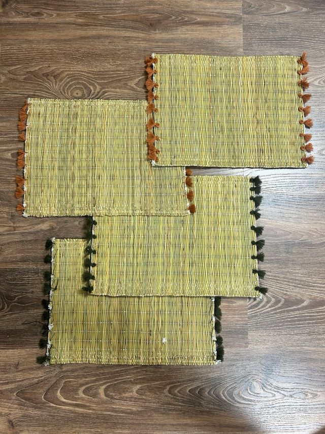 Salvamanteles rafia marrakech