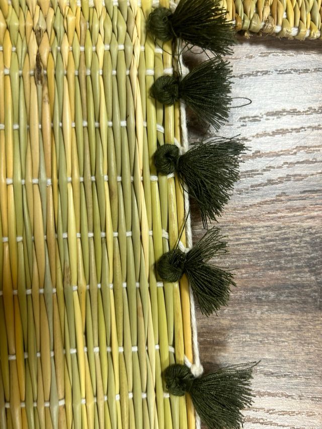 Salvamanteles rafia marrakech