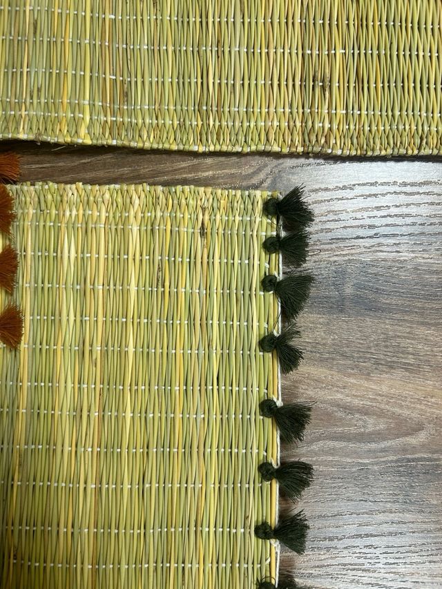 Salvamanteles rafia marrakech