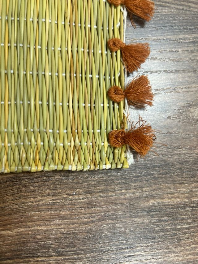 Salvamanteles rafia marrakech