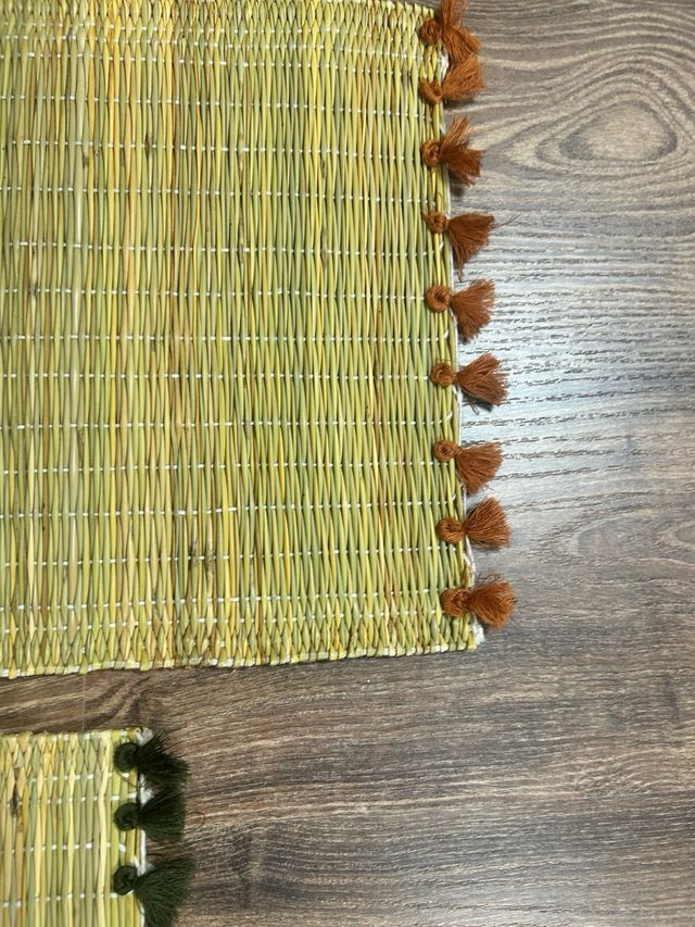 Salvamanteles rafia marrakech