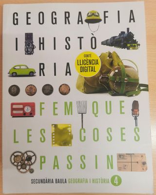 Libro Geografía e Historia catalán