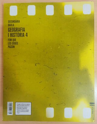 Libro Geografía e Historia catalán