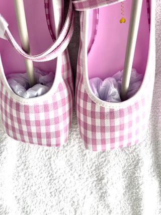 Bailarinas en rosa y blanco