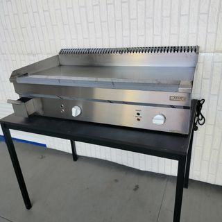 🅰️ + Plancha Acero 100 cm Top Eléctrica