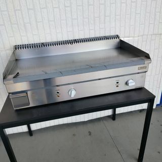 🅰️ + Plancha Acero 100 cm Top Eléctrica