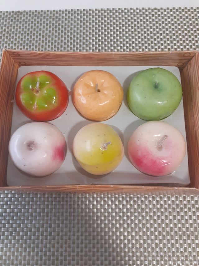 Velas de frutas