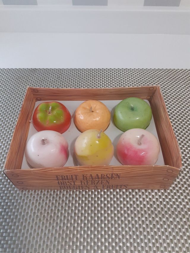 Velas de frutas