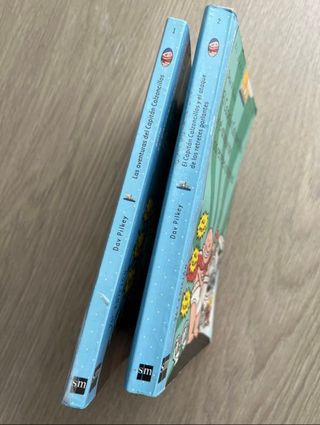 Lote libros capitán calzoncillos SM barco de vapor