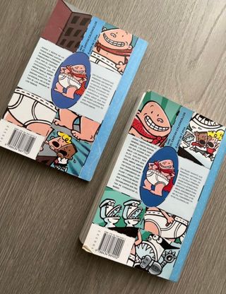 Lote libros capitán calzoncillos SM barco de vapor