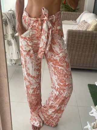 Pantalon fluido Zara nuevo