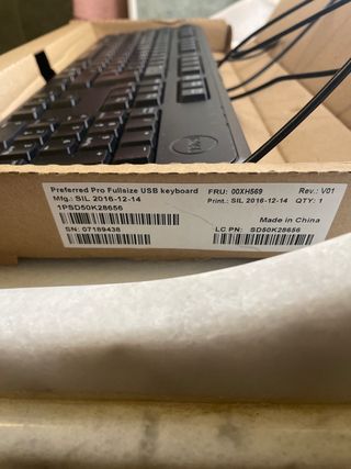 Teclado de ordenador