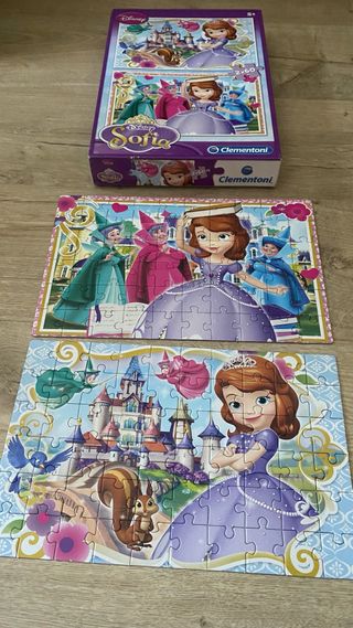 Conjunto de 5 puzzles infantiles