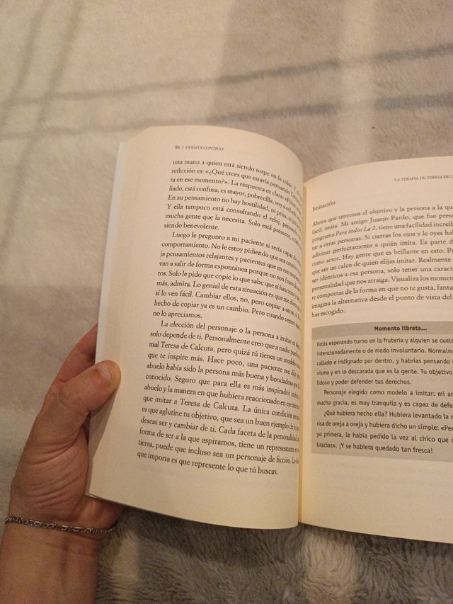 Libro Cuenta contigo, de Patricia Ramírez